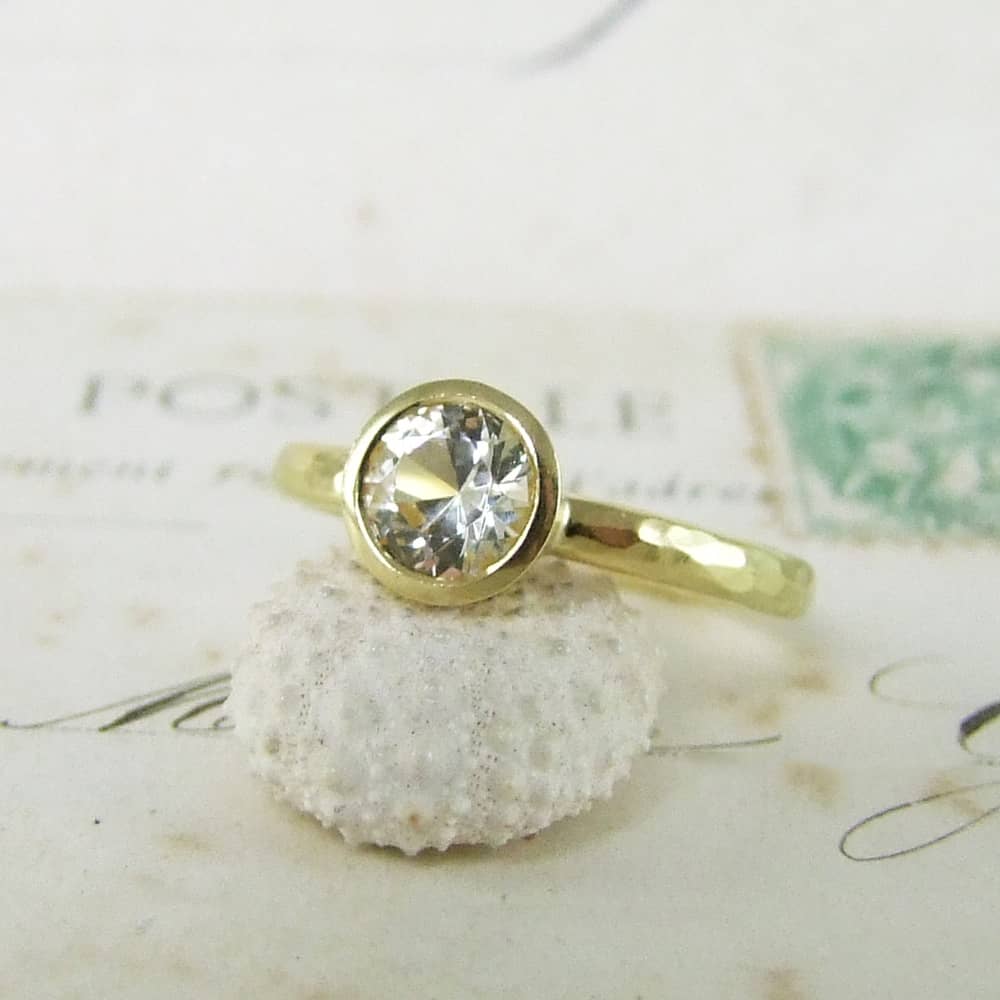 Yellow Sapphire Handmade Ring