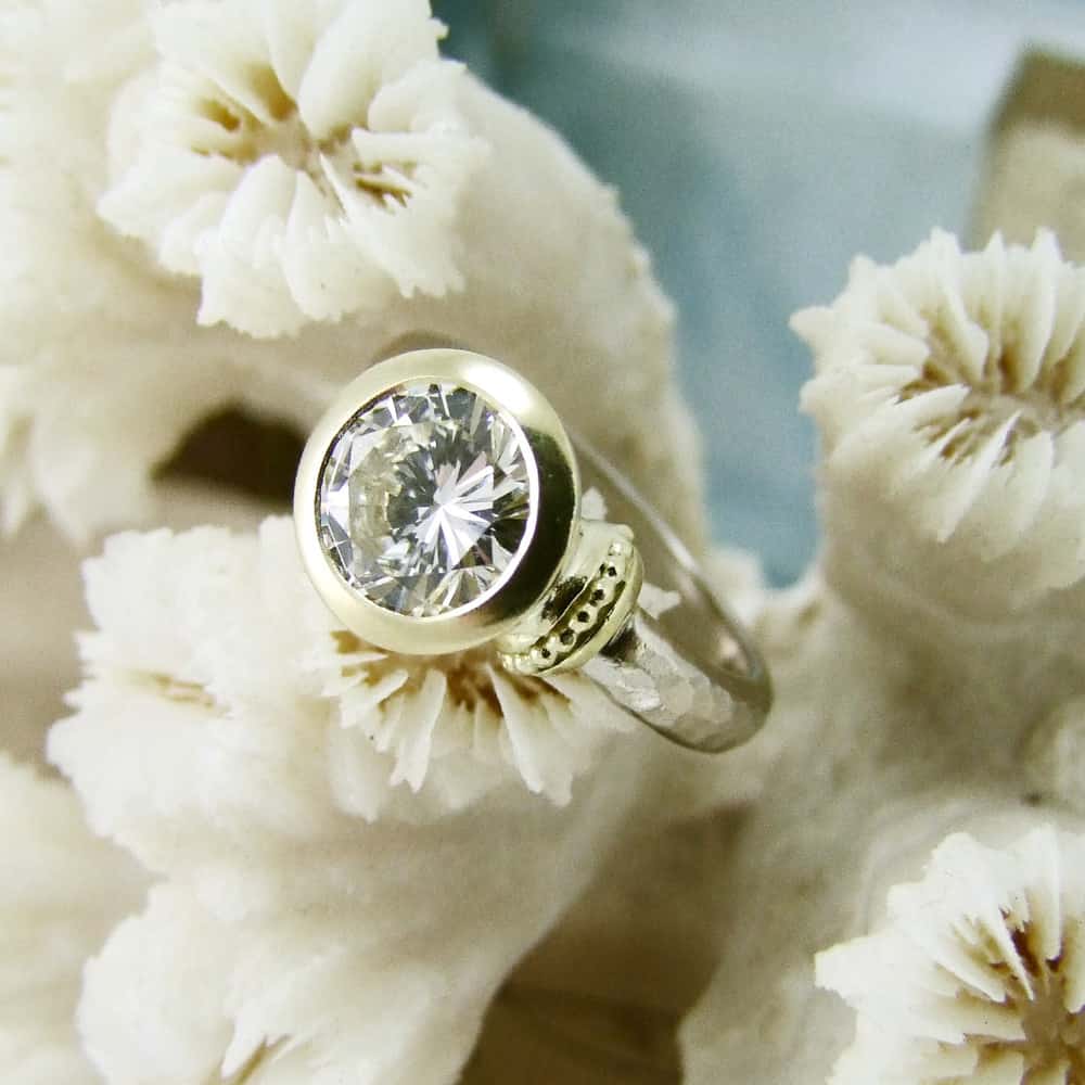 Gold & 1.9ct Diamond Engagement Ring