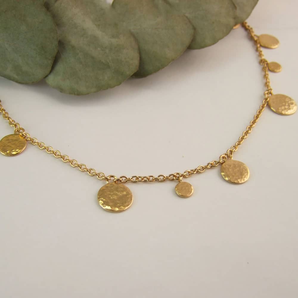 Helios Disc Necklace