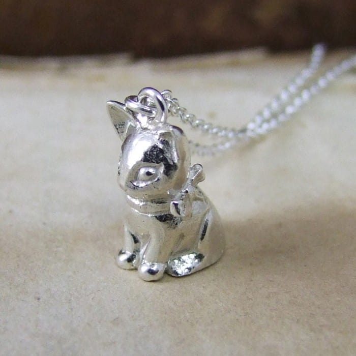 Vintage Kitten Pendant