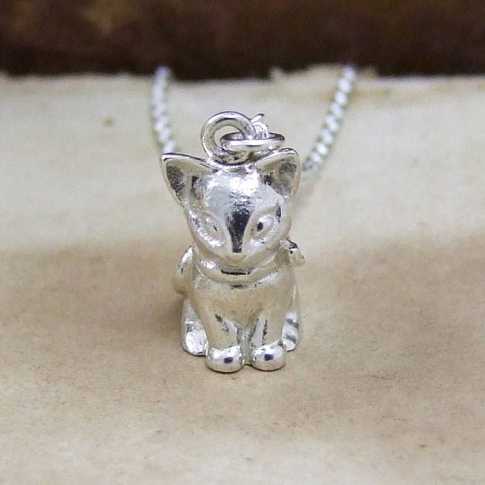 Vintage Kitten Pendant