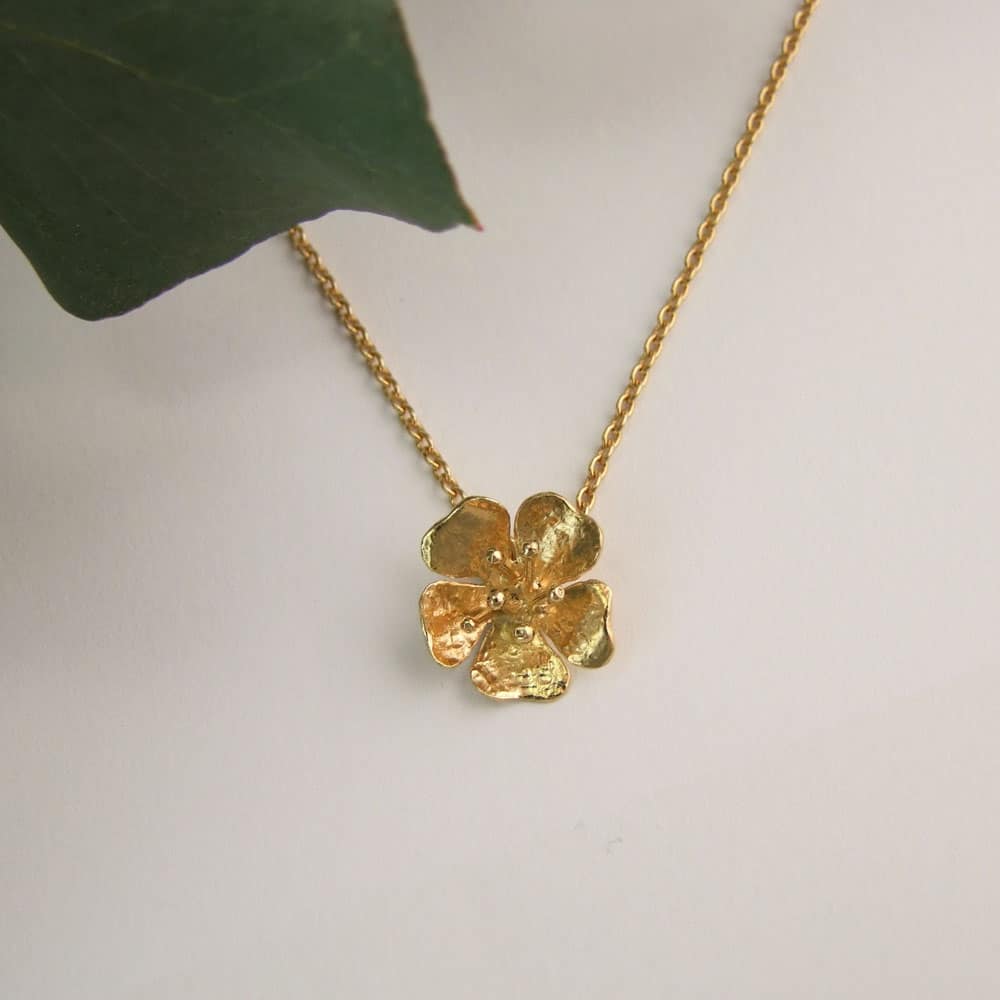 Wild Rose Tiny Pendant