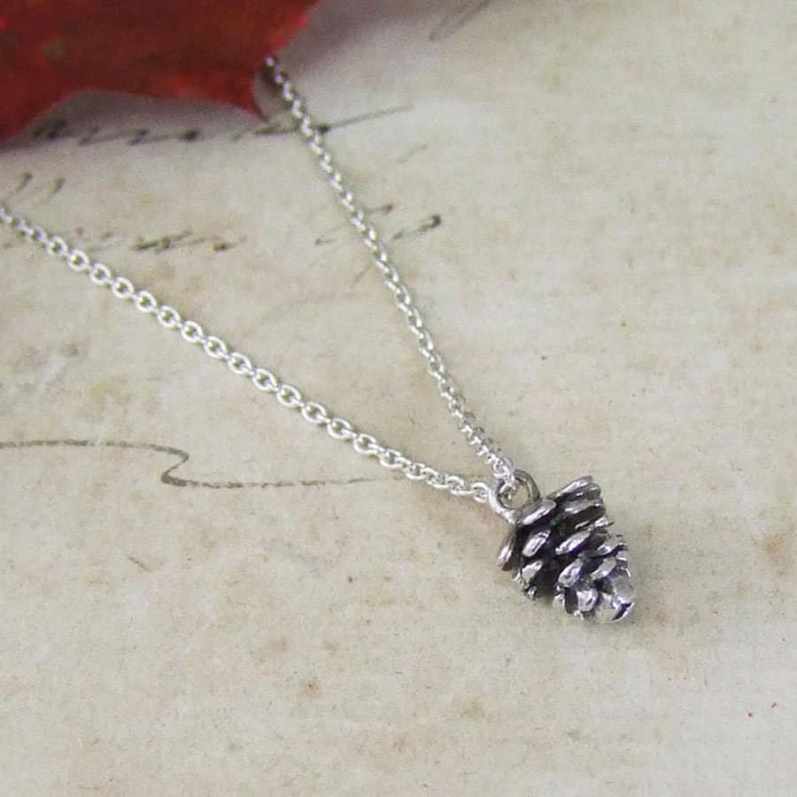 Small Pine Cone Pendant