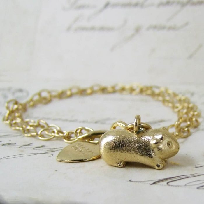 Guinea Pig Gold Bracelet
