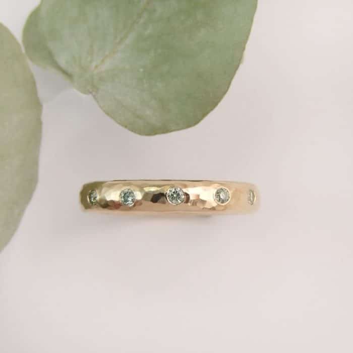 Mint Diamond Eternity Ring