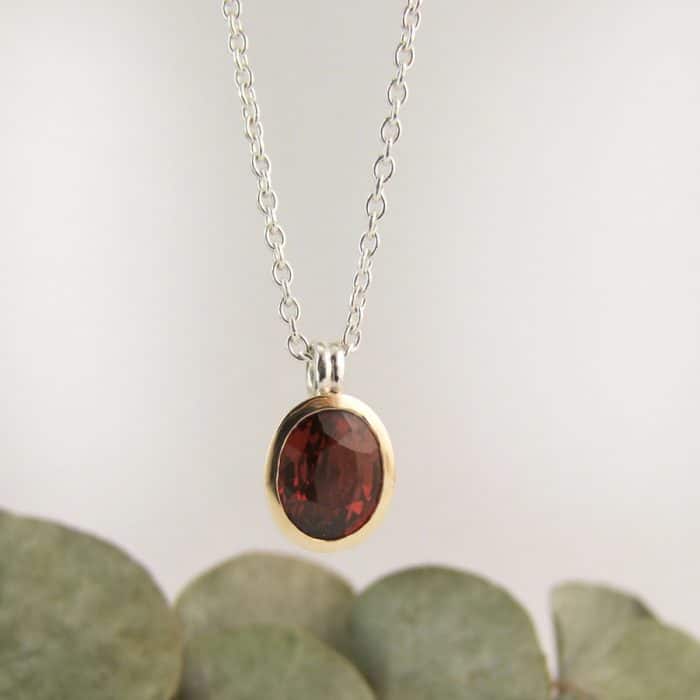 Almandine Garnet Necklace