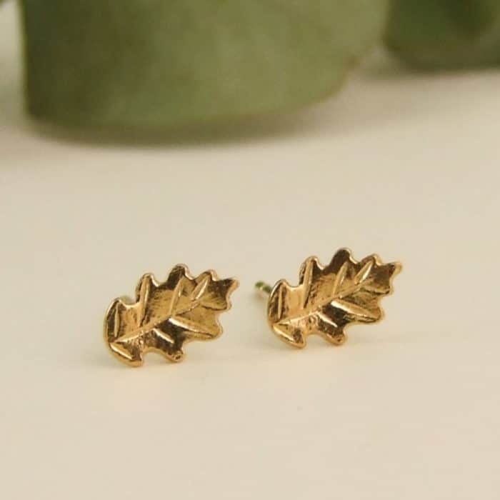 Oak Leaf Studs
