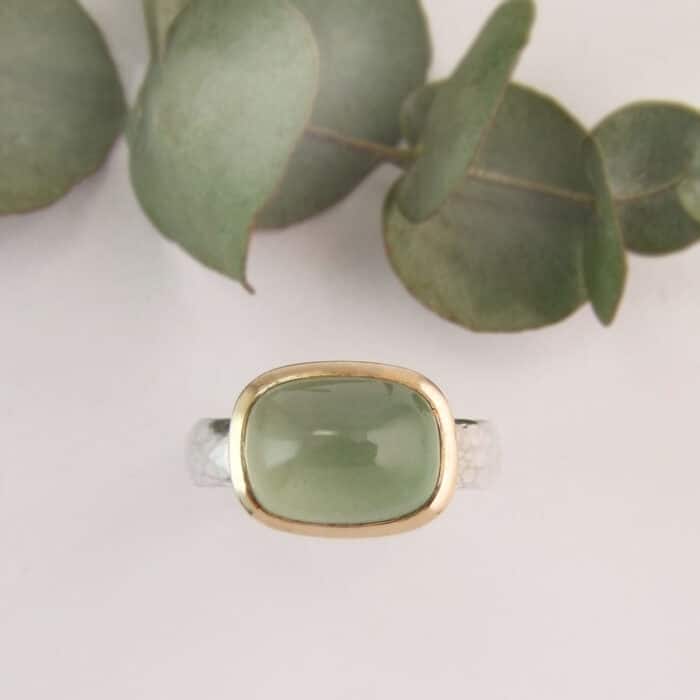 Sugar Loaf Aquamarine Ring
