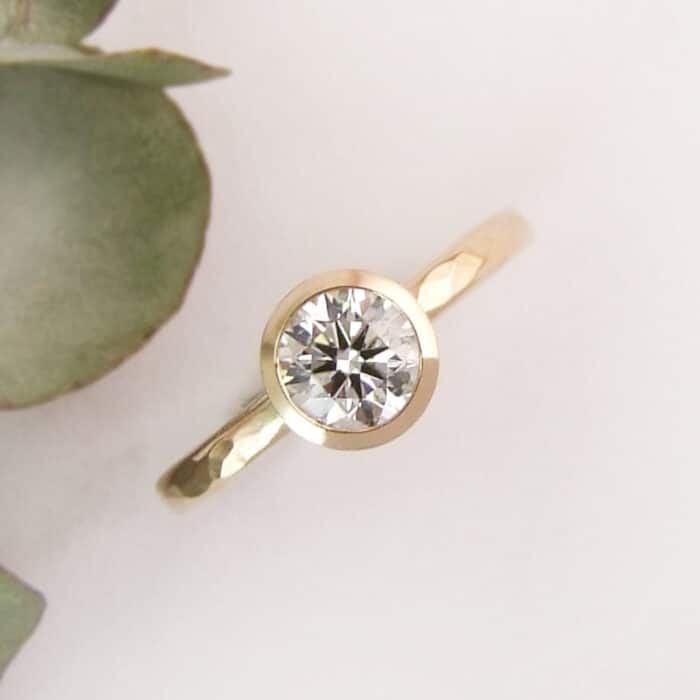 Lab Grown Diamond Vesta 0.70ct Ring