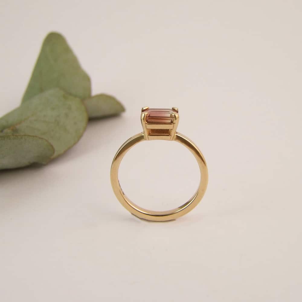 Bi-Coloured Tourmaline Ring - Image 2