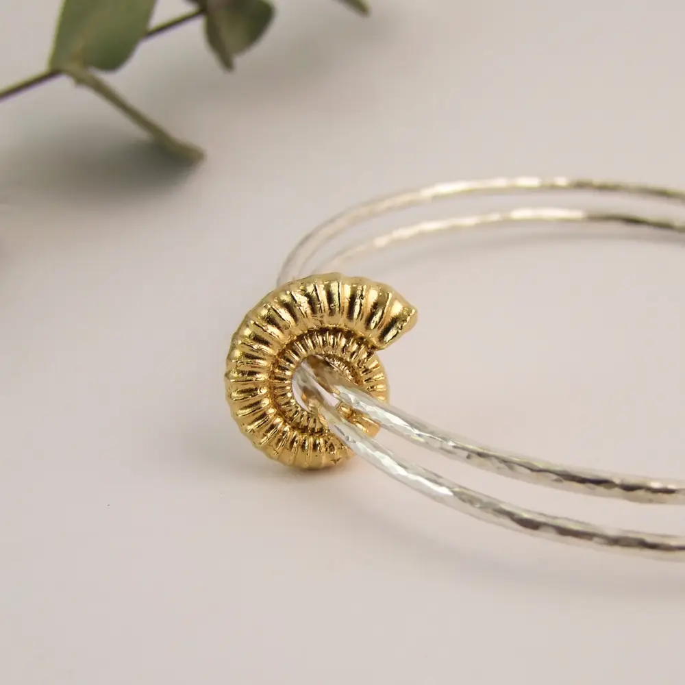 Ammonite Double Bangle - Image 2
